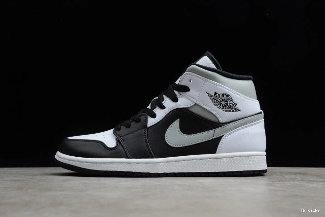 Rep TBK AIR White 1 Mid Shadow 554724-073 Jordan 0806